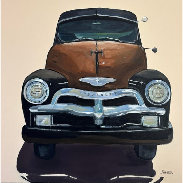 "Lucille" Original Modern Oil Painting, by Jennifer Hohlfelder For Sale
