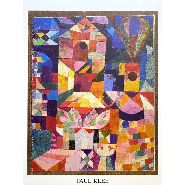 アート・デザイン・音楽 Paul Klee Paul Klee Vintage 1992 Abstract Lithograph Print Modernist