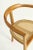 German 3-Legged Wood and Cane Chair by Xaver Seemüller For Sale - Image 10 of 11