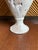 1970s Vintage 19” French Whitewash Glazed Terracotta Lidded Urn For Sale - Image 5 of 12