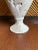 1970s Vintage 19” French Whitewash Terracotta Lidded Urn For Sale - Image 5 of 13