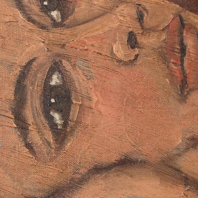 1990s Oil on Canvas Painting of Reclining Female Nude, Atila Baştuğ , 1994 For Sale - Image 5 of 7