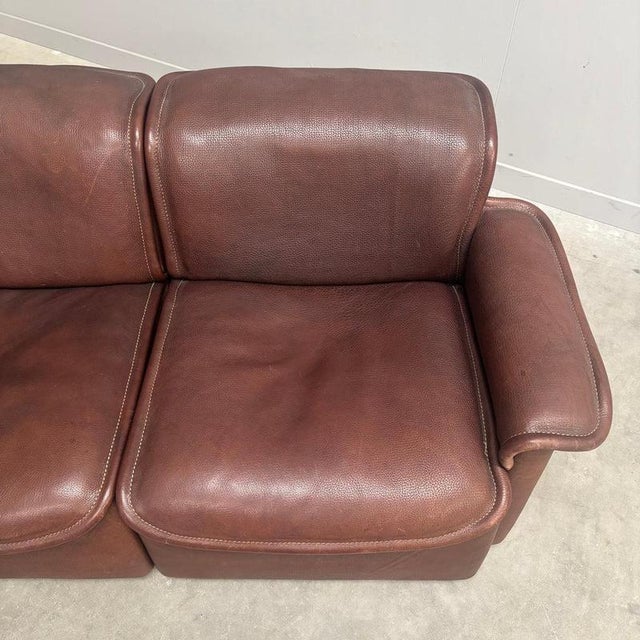 DS12 3-Seater Sofa from de Sede, Switzerland 1970s For Sale - Image 12 of 16