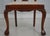 Carved Mahogany Chippendale Style Chair W. Claw Feet For Sale - Image 9 of 18