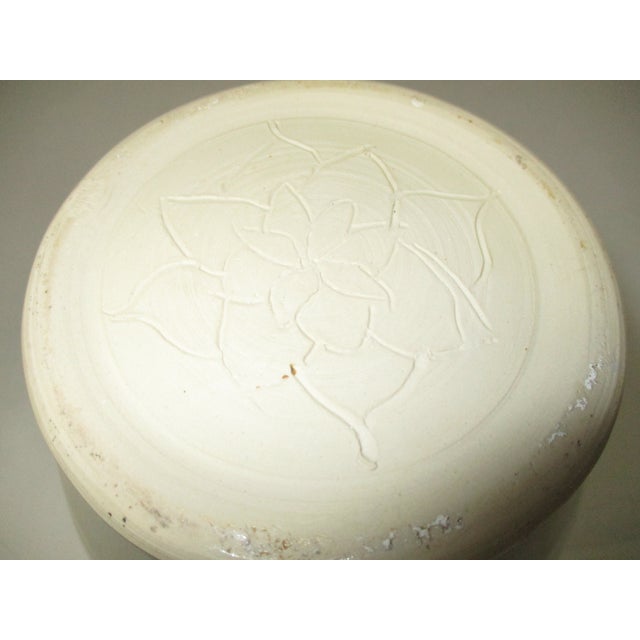Taupe Studio Pottery Slip Glaze Covered Jars, Set of 2 For Sale - Image 8 of 11