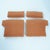 Portovenere Highback Sofa in Peach Upholstery by Vico Magistretti for Cassina, 1984 For Sale - Image 13 of 18