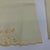 Pair Vintage Embroidered Pale Yellow Madeira Linen & Organza Fingertip Towels For Sale - Image 13 of 15