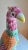 Mid 20th Century Vintage Mottahedeh Porcelain Colorful Bird Parrot Phoenix Figure Statue, Made in Italy For Sale - Image 5 of 10