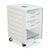 White Aircraft Trolleys with Box Containers from Bordbar, Set of 2 For Sale - Image 4 of 17