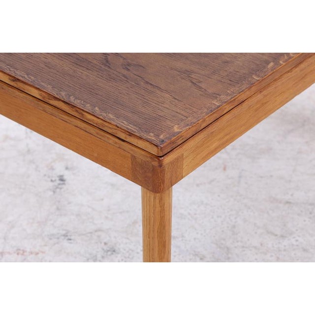 Brown Mid-Century Extendable Dining Table For Sale - Image 8 of 16