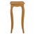 Wood Vintage 1960s Tall Wicker Plant Stand W/ Wavy Cabriole Legs / Palm Beach Regency Pedestal For Sale - Image 7 of 17