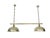 Gold Large Vintage Pendant Light in Brass from Honsel, 1960s For Sale - Image 8 of 18