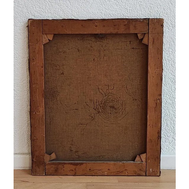 J. F. Meyer, Portrait d'Un Notable, Oil on Canvas, 1900 For Sale - Image 8 of 9