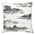 The House of Scalamandré Cairo Toile Pillow, Ink For Sale