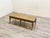 Hollywood Regency Brass Coffee Table For Sale - Image 11 of 11