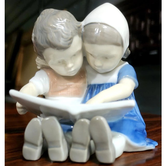 Bimg & Grondahl Danish Hand-Painted Porcelain Fine Figurine For Sale - Image 13 of 13