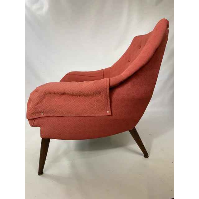 1950s Mid-Century Lawrence Peabody - Craft Assoc. Lounge Chair For Sale - Image 5 of 10