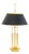 Late 20th Century French Style Gilt Brass Bouillotte Lamp For Sale