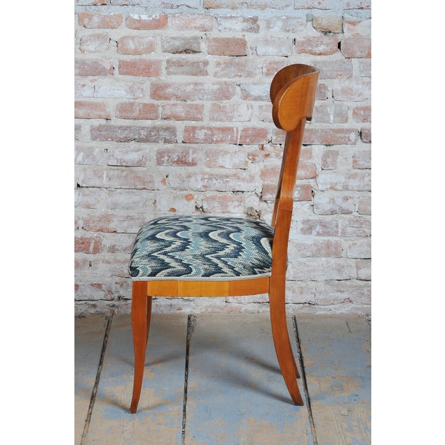 Biedermeier Cherry Wood Chairs, Austria, 1820s, Set of 4 For Sale - Image 11 of 14
