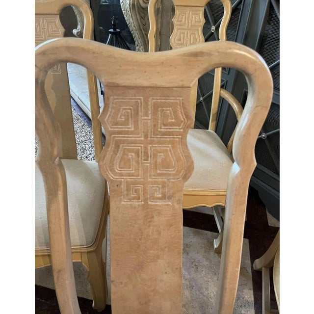 Vintage Universal Furniture Chinoiserie Set of 4 Chairs