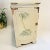 Vintage Large Japanese Cream Lacquer Wood Jewelry Box 3 Drawers, Lift Top With Two Locks For Sale - Image 4 of 13
