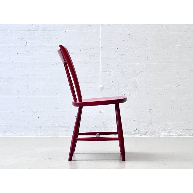 Mid-Century Modern Nesto Y9 Pine Chair from Nässjö Stolfabrik Sweden, Mid-Century For Sale - Image 3 of 14