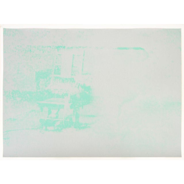 Andy Warhol (American, 1928-1987), "Electric Chair", Screenprint in Colors on Wove Paper, 1971, partial signature,...
