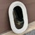 Description Wicker is on trend and this is a perfect vintage mirror for a petite powder room or otherwise. The white color...