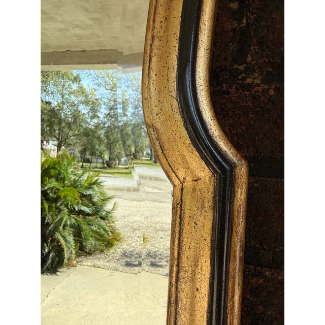 Mid-Century Modern Vintage Drexel Devoncourt Wall Mirror Hand Gilt and Newly Painted by Turtle and Crane - Dorothy Draper Style For Sale - Image 3 of 10