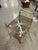 Vintage Brass and Smoky Glass Bar Cart For Sale - Image 4 of 6