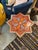 Tribal Hand Made Hand Painted Shapely Moroccan Side Table For Sale - Image 3 of 12