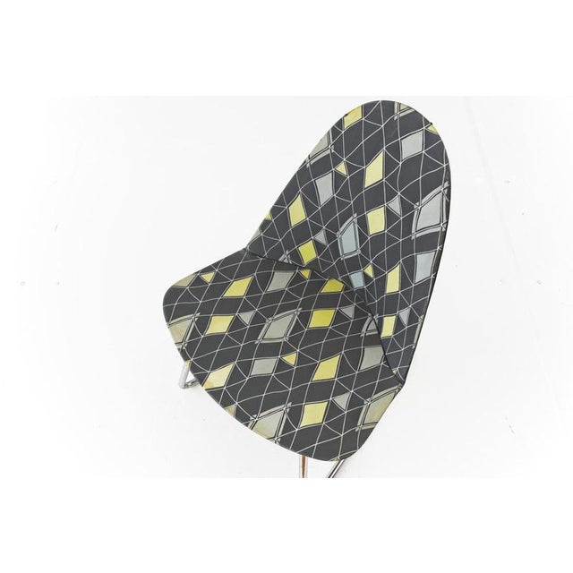 Gold Cantilever Chair by Walter Pabst for Mauser, Germany, 1955 For Sale - Image 8 of 12
