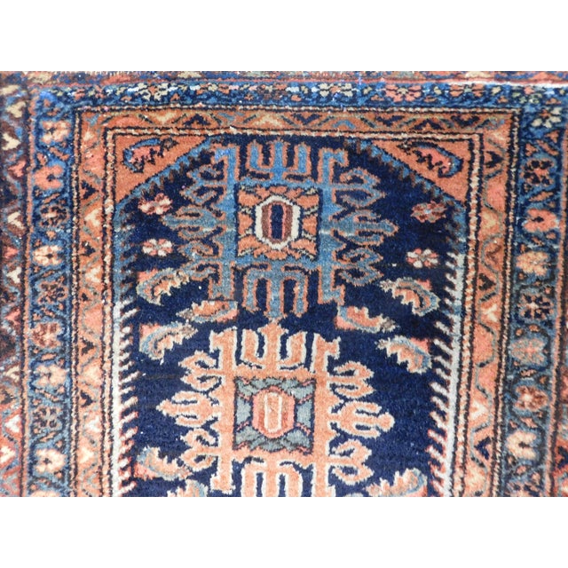 1930s Genuine Antique Persian Rug. 2'5"x 4'9" For Sale - Image 5 of 10