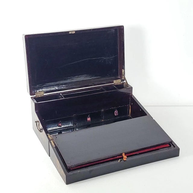 Chinese Export Writing Desk, Circa 1870 For Sale In San Francisco - Image 6 of 12