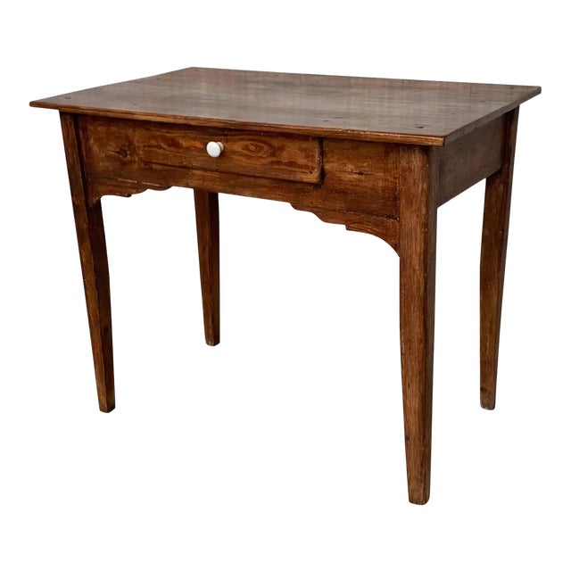 Early 20th Spanish Mobila Country Farm Writing Desk For Sale