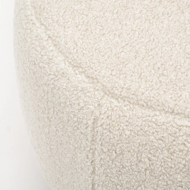 Textile Italian Modernist Stools For Sale - Image 7 of 10