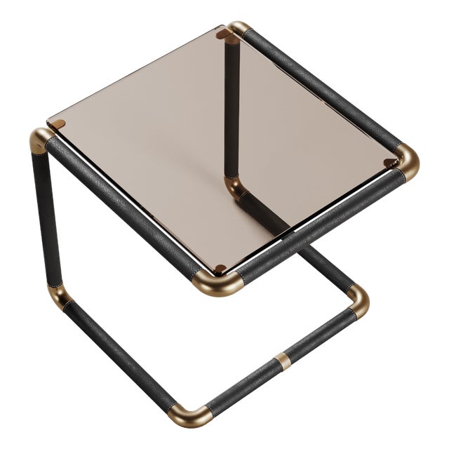 Dickson Side Table by Porus Studio For Sale