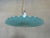 Glass Vintage Collar Pendant Lamp in Glass and Porcelain For Sale - Image 7 of 11