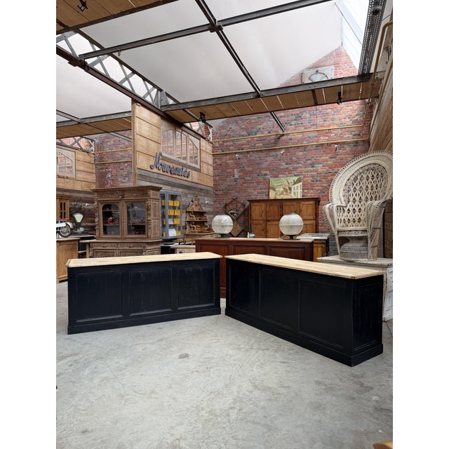 Early 20th Century Counters in Fir, Set of 2 For Sale - Image 15 of 15
