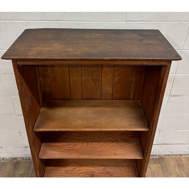 Antique Larkin Co of Buffalo Ny Rustic Bookcase Bookshelf Etagere For Sale In Kansas City - Image 6 of 9