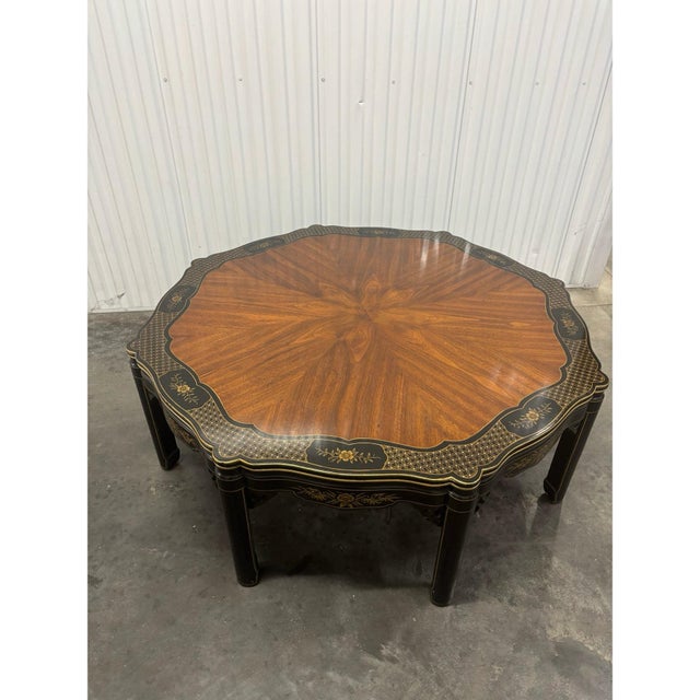 Chinoiserie Style Coffee Table by Kindel Furniture For Sale - Image 9 of 12