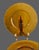 American Vintage Depression Glass Amber Wheel Cut Floral Dishes - Set of Four For Sale - Image 3 of 11