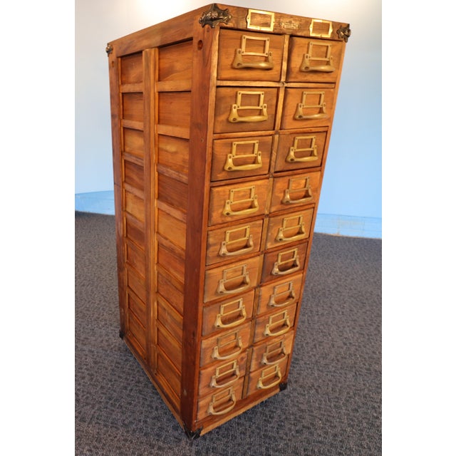 Vintage Remington Rand Guardsman Catalog Cabinet For Sale - Image 6 of 16