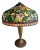 1910s Salem Brothers Leaded Glass Tiffany Style Lamp For Sale