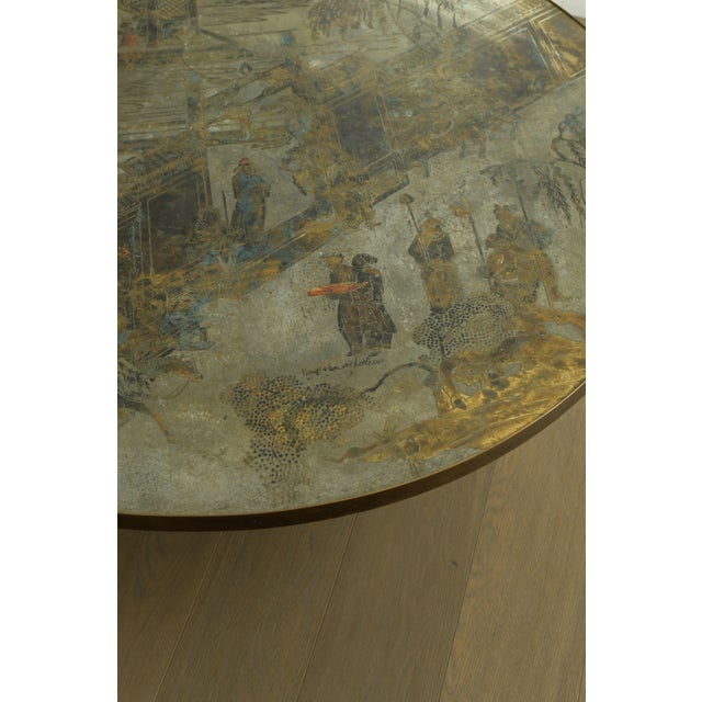 Mid-Century Modern Chan Coffee Table by Laverne, Brass & Pewter, 1965 For Sale - Image 10 of 13