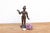 An exceptional primitive masterpiece of tribal lost-wax metalwork, balancing raw, geometric minimalism with ancient...