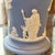 Vintage Wedgwood England Blue & White Jasperware Vase For Sale In Houston - Image 6 of 7