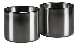 Cylinda Line Candlesticks by Arne Jacobsen for Stelton, 1964, Set of 2