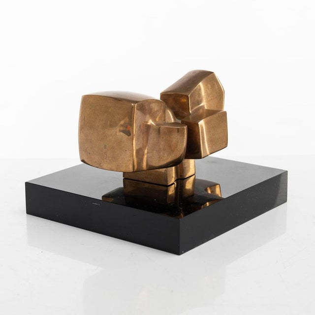 José Luis Sanchez, Abstract Sculpture, 1970s, Bronze For Sale - Image 4 of 6