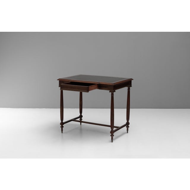 Antique Side Table in Mahogany, 1890s For Sale - Image 3 of 11